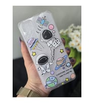 Xiaomi Redmi Note 11 Pro & Note 12 Pro 4G Uyumlu Baskılı Şeffaf Telefon Kılıfı