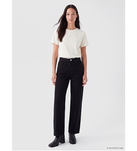 LC WAIKIKI Siyah Straight Fit Kadın Jean Pantolon