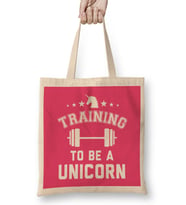 Training To Be A Unicorn Gym Shirt Bez Çanta Uzun Saplı