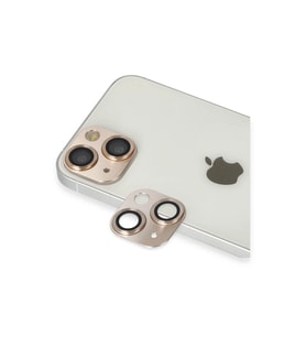 Apple İphone 13 Pers Alüminyum Kamera Lens - Gold