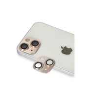 Apple İphone 13 Pers Alüminyum Kamera Lens - Gold