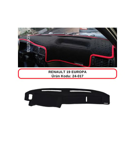 Renault 19 R19 Europa Torpido Koruması / Halısı / Örtüsü