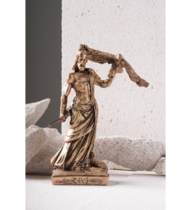 ZEUS Heykel Obje Biblo Polyester