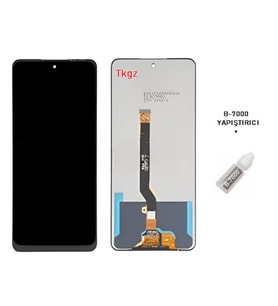 Tecno Camon 19 Uyumlu Lcd Ekran Dokunmatik Servis + B-7000
