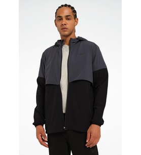 Reebok ZEVEN JACKET 101949657 Erkek Eşofman Üstü Siyah S-XXL