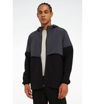 Reebok ZEVEN JACKET 101949657 Erkek Eşofman Üstü Siyah S-XXL