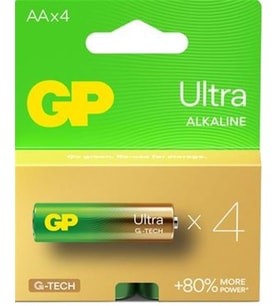 GP G-Tech LR6 AA Boy Ultra Alkalin Kalem Pil 4'lü Paket GP15AU-U4