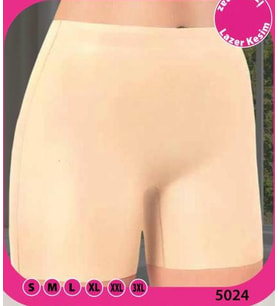 Ten Kadın Yüksek Bel Kısa Paçalı Toparlayıcı Korse Şort S-3XL 5024