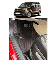 Fiat Doblo 2013-2020 Arası Araca Özel 8d Havuzlu Paspas Takımı (Altın)