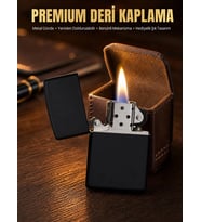 Çakmak Parlak Siyah Doldurulabilir Hedyelik Eşya