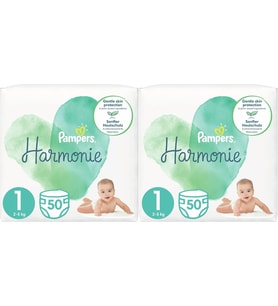 Prima Pampers Harmonie Bebek Bezi Beden:1 (2-5Kg) Yeni Doğan 100 Adet Ekonomik Ultra Fırsat Pk