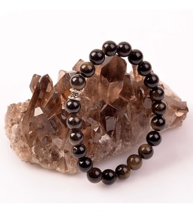 Obsidyen Taşı Bileklik - 8 mm Rainbow Obsidyen