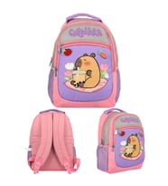 Capybara İlkokul Okul Sırt Çantası Mor – Pembe 30 × 40 × 15