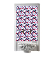 Armada Çini 60x100 Cm Ac 20 Sarmaşık Serigraf Türk Hamamı Pano