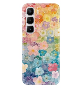 Infinix Hot 60 Kılıf Boutique Baskılı Resimli Şahane Çiçekler Pcode -063