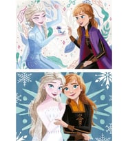 Educa 2x20 Parça Disnet Frozen Puzzle - 19736 - 3-5 Yaş Kız Çocuk