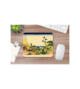 Hokusai Shimomeguro 17 X 21 Cm Mouse Pad