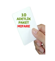 Nif Bilişim 1. sınıf Mifare kart 13.56Mhz M2 Mifare Kart 10 Adet
