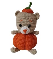 Bal Ayıcık Amigurumi Organik Anahtarlık Oyuncak
