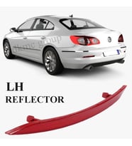 CC 2009-2012 MODEL ARASI UYUMLU SOL SÜRÜCÜ TARAFI ARKA TAMPON REFLEKTÖRÜ