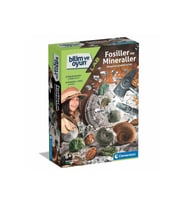Clementoni-64336 Fosiller ve Mineraller Kazı Seti