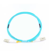 FİBER PATCH CORD LC-LC MM DUPLEX 50/125 OM4 2 MT (Turkuaz)