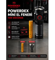 Kalemhane Mini El Feneri – 15W Gücünde