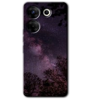 Tecno Camon 20 Pro 4G Kılıf HD Desen Baskılı Kılıf - Gece Galaksi