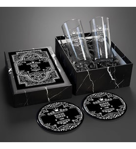 Premium Rakı Bardağı Seti – İsim Yazılı – Premium Kutuda – Patronuna Hediye