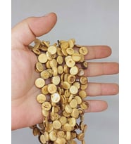 Hindistan Cevizi Kabuğu Ahşap Dizi Yassı Kesim 3*10mm (53054)