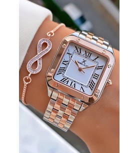 Daniel Klein Marka Rose Gold Renk 2 Yıl Garantili Kadın Kol Saati - Bileklik 0850DKL011193 (Rose - Gold)
