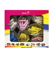 Kiddy World Ahşap Mandal Küçük - 2 kutu
