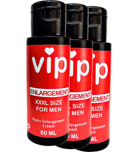 Vip Xxxlcream For Men 3 Adet 60 Ml Erkekler Için Büyütücükalınlaştırıcı 60 Ml