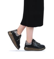 Kuum London K831126-A Siyah Kadın Sneaker Ayakkabı