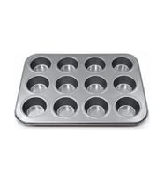 12'li Metal Muffin Kek Kalıbı