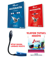 Limit Yayınları 2024-2025 Müfredat 10 Matematik Konu Anlatımı + Soru Bankası Geliştirici Mega Set Video Çözümlü (Çok Renkli)