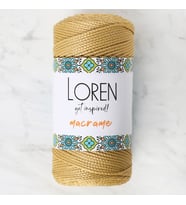 Loren Macrame Gold El Örgü İpi - RM 050 - 34329