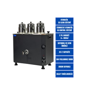 Kutlu Titanium 3 Demli̇kli̇ Çay Kazani (elektri̇kli̇)