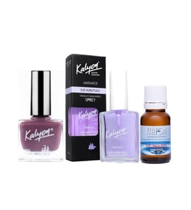 Kalyon Oje 304 + Oje Kurutucu Sprey 17 Ml + Oje Çözücü