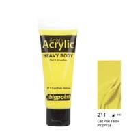 Bigpoint Akrilik Boya 75 ml Cadmium Pale Yellow 211