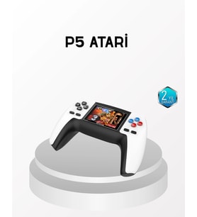 520 Klasik Oyunlu P5™ Controllerview Konsol – Şarjlı, Ergonomik Tasarım