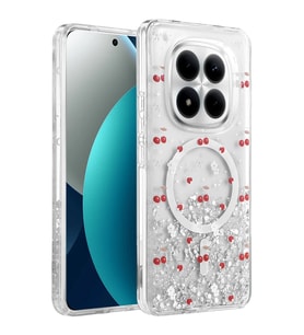 Onegif Redmi Note 15 4G Misk Simli Magsafe Kapak - Desen 5