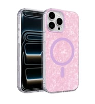 Onegif iPhone 16 Pro Max Mila Dalgalı Magsafe Kapak - Lila