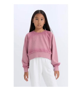 Defacto Gül Kurusu Kız Çocuk Sweatshirt D6994A8/BR277