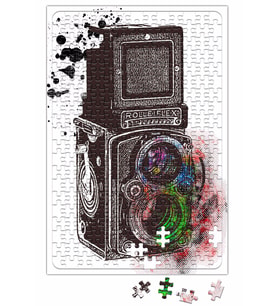 Fotoğraf Tarihi Fotoğrafçı Foto Puzzle 240 Parça Yapboz