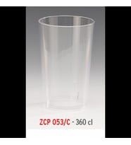 360 CL POLYCARBONAT BARDAK (DÜZ)
