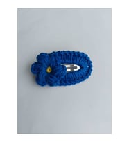 Amigurumi Örgü Çıtçıt Toka SAKS MAVİ Tek Ebat (Çok Renkli)