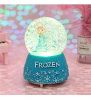 Frozen Kar Küresi Işıklı Müzikli Büyük Boy Kar Küresi