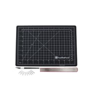 Hodbehod A4 Hobi Kesim Matı Seti Çift Taraflı Cutting Mat Set Siyah