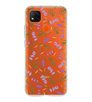 PrintiFy Xiaomi Redmi 9C ile Uyumlu 1mm Slim Fit Water Color 3 Baskılı Şeffaf  Kılıf